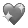 Эмодзи Black and White