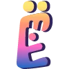 Эмодзи bright alphabet | яркий алфавит