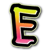Эмодзи bright alphabet 7