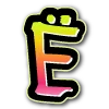 Эмодзи bright alphabet 7