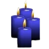 Эмодзи candles aesthetic