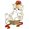 Эмодзи ꒰ ྀི ⸝⸝⸝ ꒱ котики   !!   .  z ᶻ