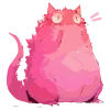 Эмодзи котзилла