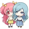 Эмодзи chibi pairings