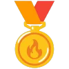Эмодзи fire 3