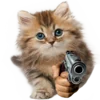 Эмодзи gun with you emoji