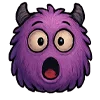Эмодзи Пушистый монстр