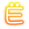 Эмодзи neon letters