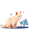 Эмодзи Кошатник (☆ω☆)