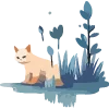 Эмодзи Кошатник (☆ω☆)