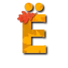 Эмодзи Осенний шрифт