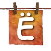 Эмодзи Осенний шрифт