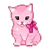 Эмодзи pixel pink & violet