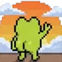Эмодзи Memes Pixel Frogs