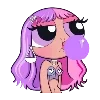 Эмодзи Purple lilac