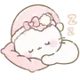 Эмодзи ribonya cat