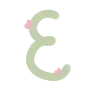 Эмодзи Весенний шрифт