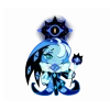 Эмодзи Shadow Milk Cookie