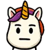 Эмодзи Единорожка